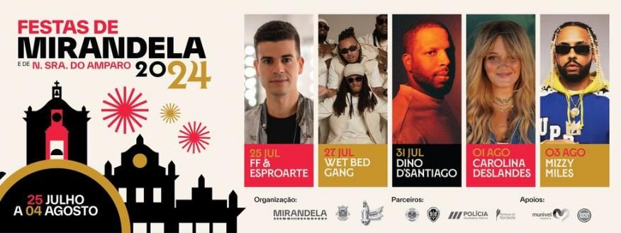 Mirandela apresenta cartaz das Festas 2024