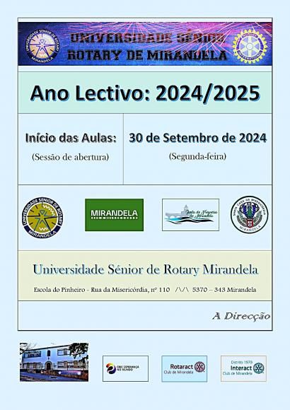 Universidade Sénior abre inscrições para o novo ano letivo