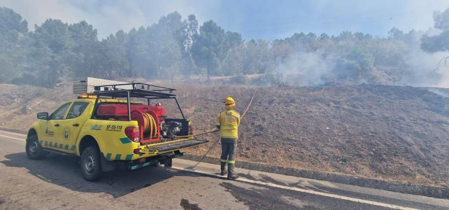 Sapadores Florestais da Junta de Freguesia envolvidos na resolução, consolidação e vigilância de Incêndios Rurais