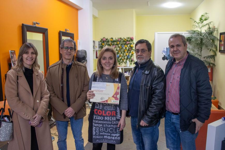 Entrega de Prémio de Concurso de Montras de Natal 