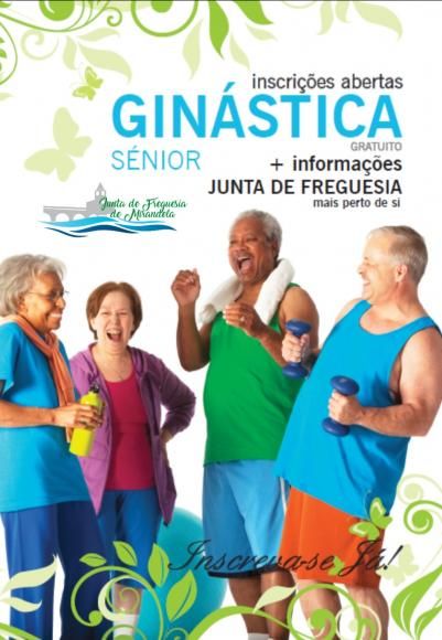 Junta de Freguesia e Município de Mirandela promovem ginastica sénior 