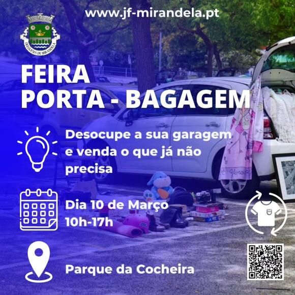 Feira Porta-Bagagem 10 - Março - Inscrições abertas