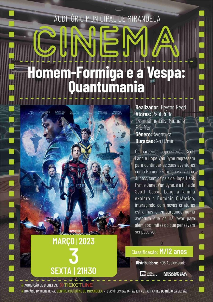 Cinema | Homem- Formiga e a Vespa: Quantumania