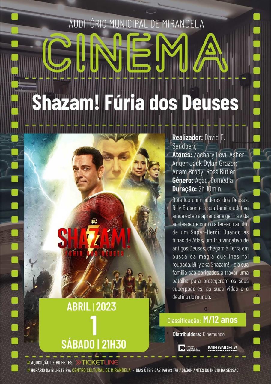 Cinema | Shazam! Fúria dos Deuses