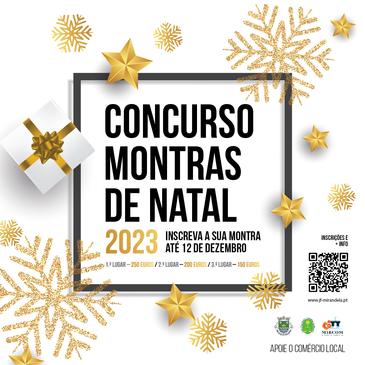 Inscrições concurso Montras de Natal