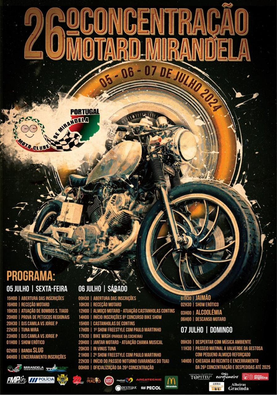 26.º Concentração Motard Mirandela