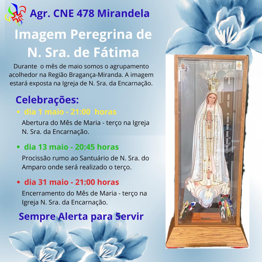 Procissão da Imagem Peregrina de Nossa Senhora de Fátima 