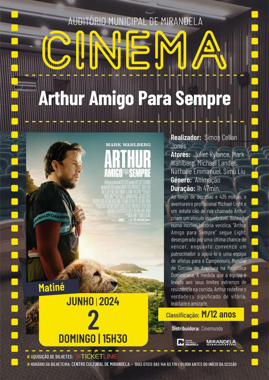 Arthur: Amigo Para Sempre | Cinema - Matiné Infantil