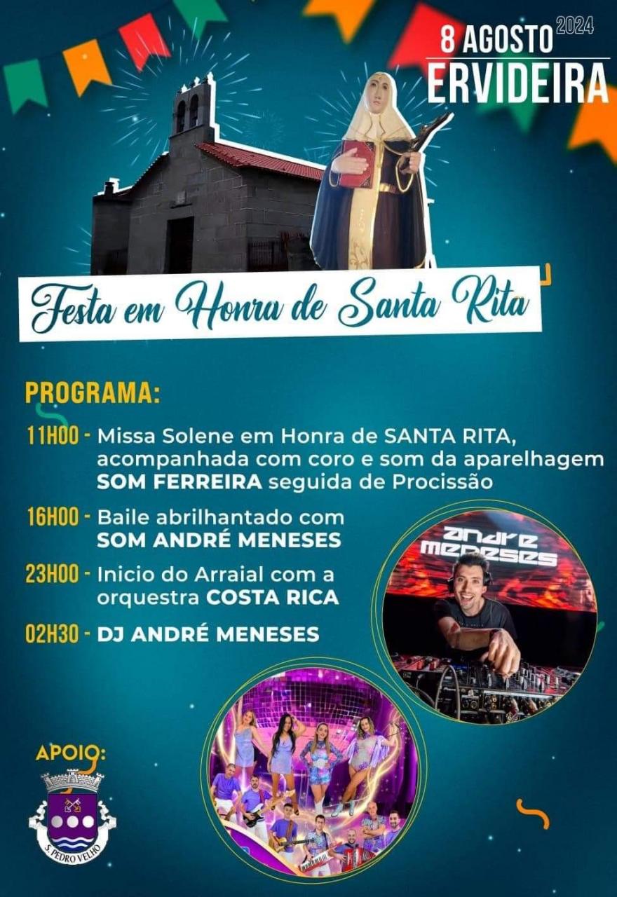 Festas em Honra de Santa Rita - Ervideira