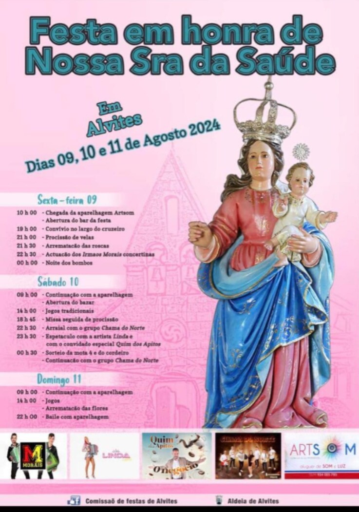 Festa em Honra de Nossa Senhora da Saúde - Alvites