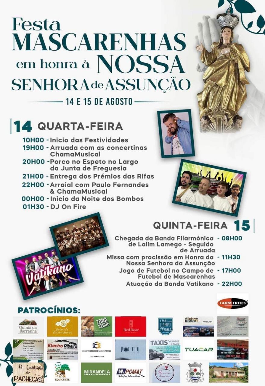 Festa em Honra de Nossa Senhora da Assunção - Mascarenhas