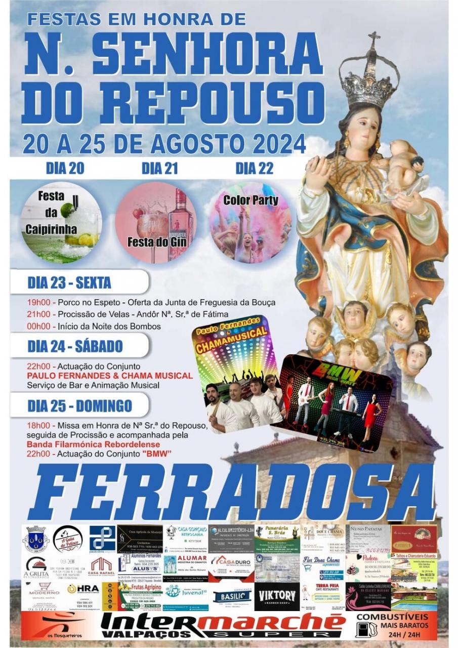 Festa em Honra da Nossa Senhora do Repouso - Ferradosa