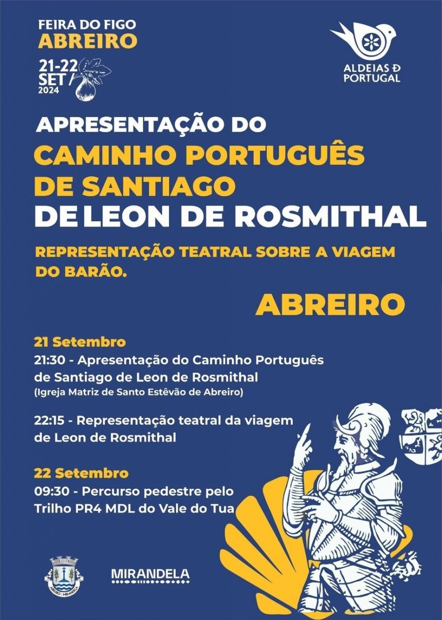 Feira do Figo e apresentação do Caminho Português de Santiago de Leon de Rosmithal - Abreiro