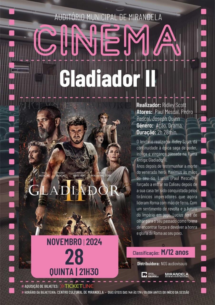 Gladiador II - Cinema - Uma luta pela honra e o futuro de Roma