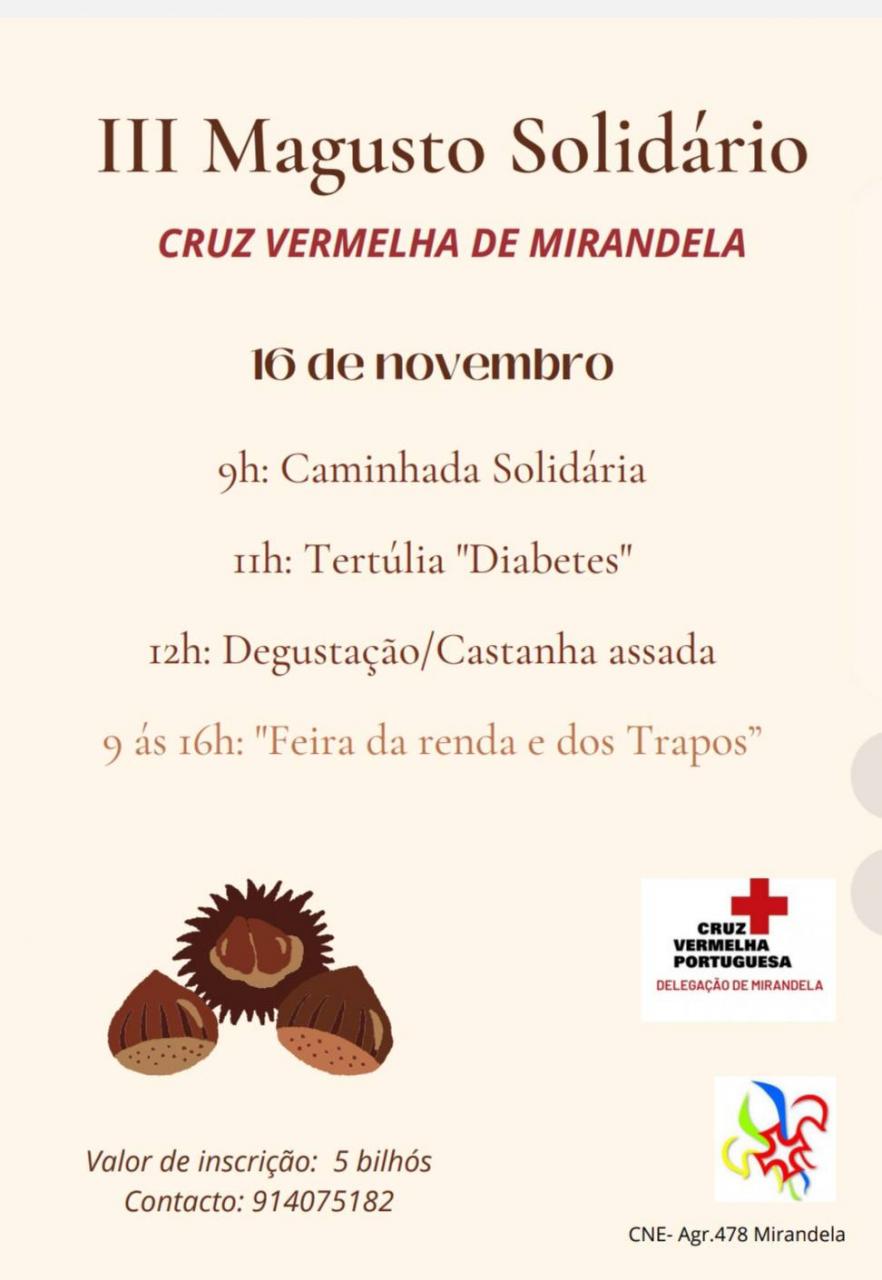 II Magusto Solidário da Cruz Vermelha de Mirandela