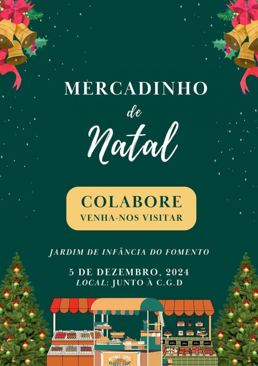 Mercadinho de Natal do Jardim de Infância da Escola do Fomento