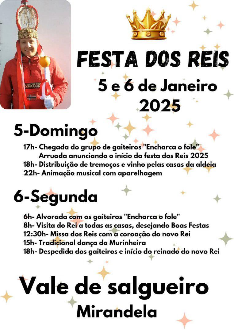 Festa dos Reis 2025 - Vale de Salgueiro - Conheça o património cultural de Vale de Salgueiro