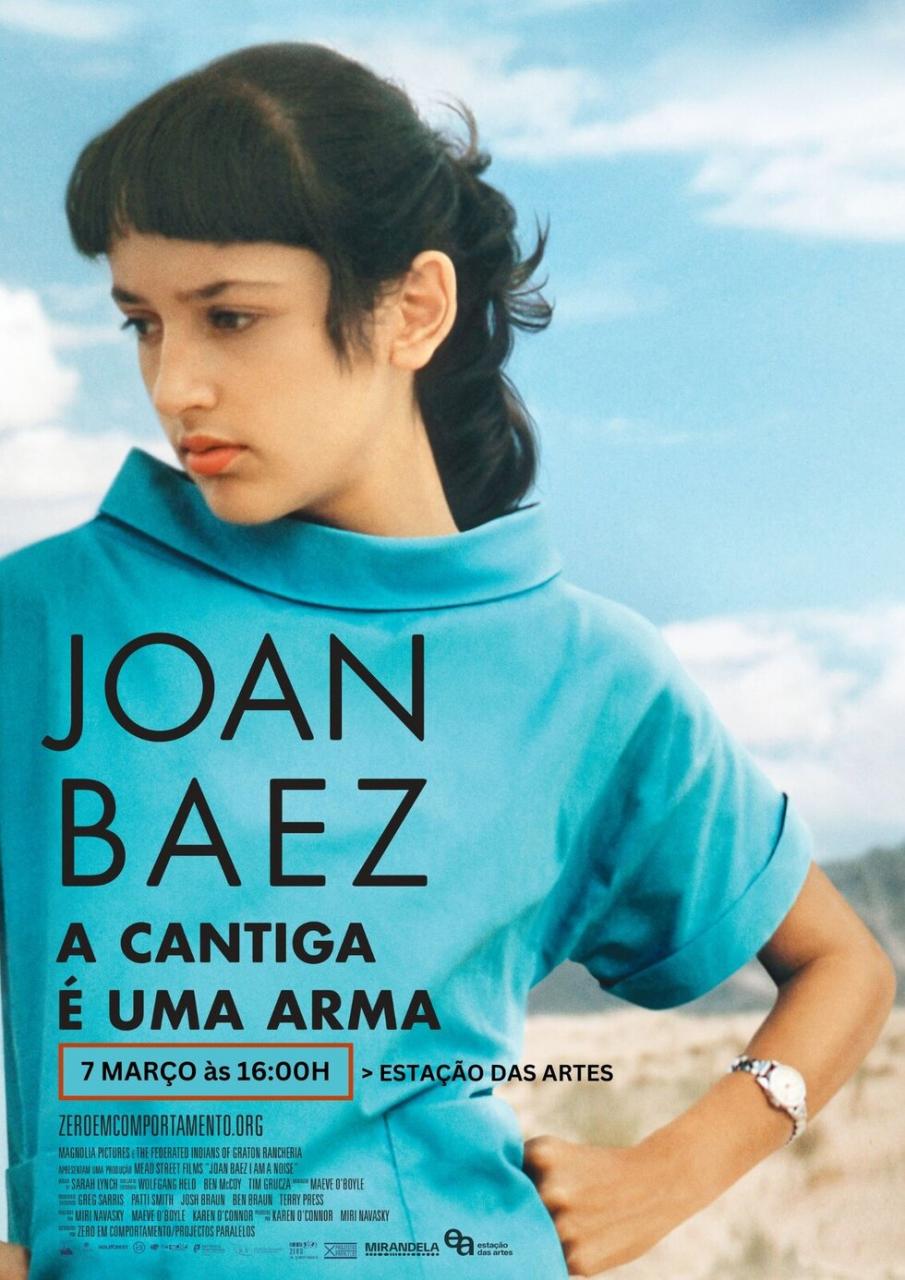 “A Cantiga é uma arma” – Joan Baez | Dia Internacional da Mulher