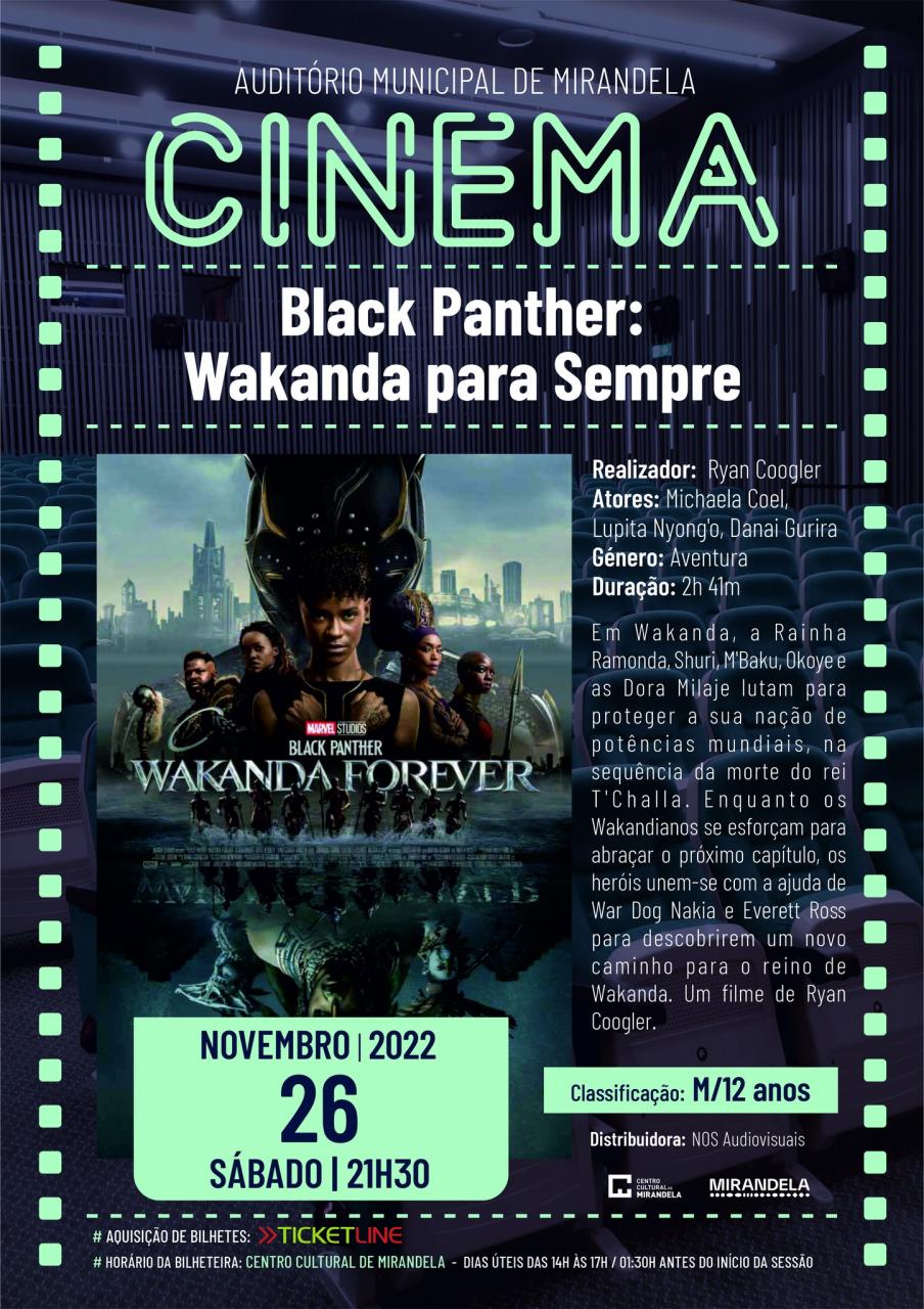 Cinema | Black Panther: Wakanda para Sempre