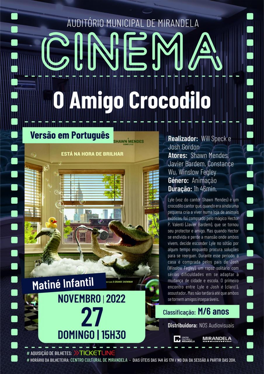 Cinema | O Amigo Crocodilo